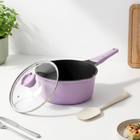 Casserole multifonction en aluminium moulé sous pression OEM, compatible four, antiadhésive, pour la cuisson domestique, avec poignée amovible, résistante au four