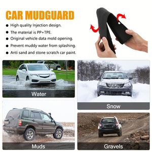 Guardabarros de Plástico de Alta Calidad LUMA, Excelente Calidad, Gran Venta, para <span class=keywords><strong>Skoda</strong></span> <span class=keywords><strong>Fabia</strong></span> MK2 5J 2007-2011 - Product Image 6