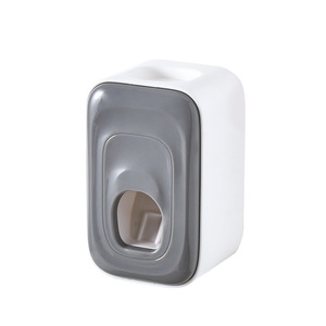 Soporte de pared para lavabo de baño, sin perforaciones, de plástico ABS antideslizante, dispensador automático de pasta de dientes - Product Image 6