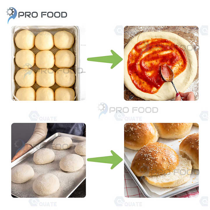 Hygienic Bun Divider Dough Portioner Rounder Hot Sale Dough Cutting Bread Dough Divider Rounder Roller Machine