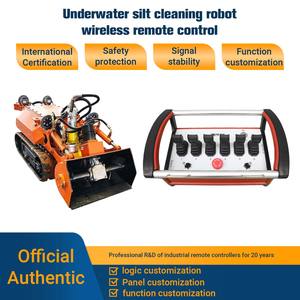 Vente de 6 leviers de commande hydraulique sans fil à commande proportionnelle, leviers de commande pour engins de chantier, grue, excavatrice, fixation IP65 - Product Image 5