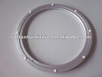 18 pouces OD 456 mm Offset-Style Aluminium Lazy Susan Tourne-disque Roulements Carrousel Canapé Chaise Plaque Pivotante Anneau de Base