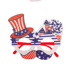 Kacamata bendera Amerika 4th baru masker kacamata Pesta patriotik USA masker keren untuk properti pesta Hari Kemerdekaan - Product Image 5