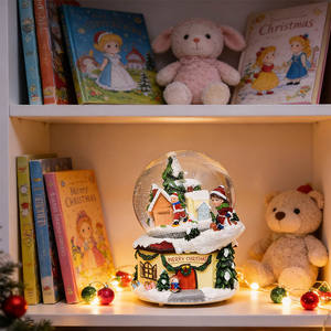 <strong>Wholesale</strong> Resin Crafts Custom Santa Claus <strong>Snow</strong> <strong>Globe</strong> Ornaments for Christmas Decorations &amp; Gifts - Product Image 3