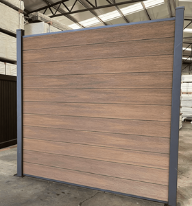 Panneaux de clôture de jardin en co-extrusion, panneaux de clôture en composite bois-plastique WPC pour l'extérieur - Product Image 4