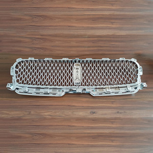 Lincoln Continental Front <b>Grille</b> <b>Mesh</b> Cover 2017-2020 ABS Plastic Bumper Upper Air Intake High Config - Product Image 4