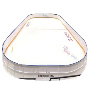 HDPE nhân tạo tường Skateboard băng trong nhà Hockey sàn tổng hợp ICE Skating Rink - Product Image 1