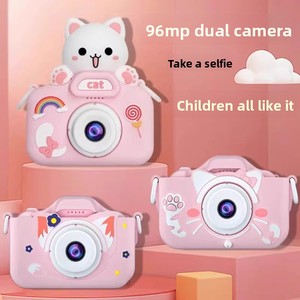 Fotocamera Giocattolo per Bambini Modello X5S con LCD da 1.4", Corpo in Silicone, Funzione Selfie Temporizzata, Filtro Video, Mini Po, Regalo di Compleanno per Bambini - Product Image 2