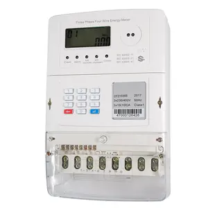 STS single phase prepaid keypad smart energy meter