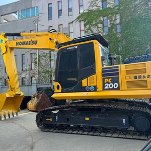Second Hand Komatsu PC200 20T Excavator Excellent Condition Used Komatsu Earth Moving Machinery Hydraulic System Original <b>Paint</b> - Product Image 1
