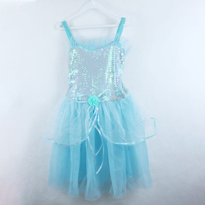 Nuovo Arrivo Costume da Principessa Elsa in Poliestere con Accessori per Bambini, Abiti per Feste <span class=keywords><strong>di</strong></span> Compleanno e Halloween - Product Image 5