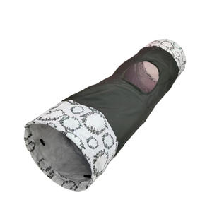 Nieuwe Oxford-stof mode hoge kwaliteit bedrukte bladeren herfst/winter kattentunnel & tent met aangepast logo D25*90cm - Product Image 2