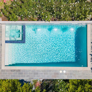 Piscina Prefabricada de Fibra de Vidrio para Adultos, Tamaño Familiar Grande, con Chorro de Agua, Jacuzzi Exterior, 20 Pies, para Instalar en el Suelo - Product Image 6