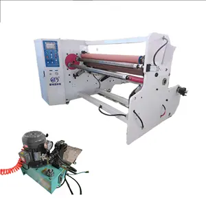 HJY-FJ02 180mm-350mm Rewind Diameter 2 Shafts Turret Tape Rewinding Machine