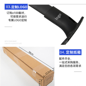 Ford Explorer Roof <b>Rack</b> Cross Bars Aluminum Alloy 100kg Capacity Roof Mount 2016-2023 - Product Image 3