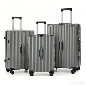 Offre Spéciale : Ensemble de 3 Valises Rigides en Aluminium Personnalisables – Sacs de Voyage à Roulettes Incassables, Légers et Imperméables - Product Image 2