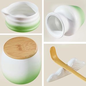 Geling Factory Supplier Bamboo Chasen <span class=keywords><strong>Macha</strong></span> Whisk púrpura Low MOQ Premium Luxury Kit <span class=keywords><strong>Te</strong></span> Matcha Set personalizado con caja de regalo - Product Image 6