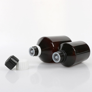 Customized Brown Light-protective Hydrosol <b>Bottle</b> Pharmaceutical Packaging PET Plastic <b>Bottle</b> For Health Products With Screw Cap - Product Image 3