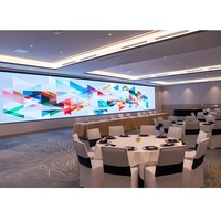 Panel de Pantalla LED Flexible Ultrafino P2 para Interiores, Pantalla LED de Alto Brillo para Centros Comerciales y Salas de Exposiciones