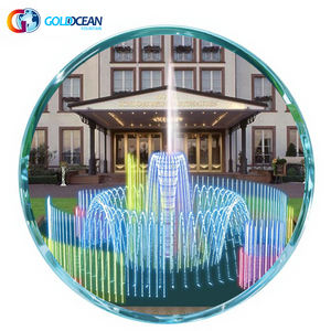 Fuente de agua de música colorida para exteriores de nuevo diseño gratuito con luces LED - Product Image 1