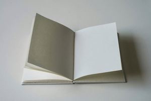 Minimal Elegant Custom <b>Leather</b> Hardcover Coptic Binding Thread Sewing Customizable Journal Simple Blue Design A5/<b>A4</b> Promotional - Product Image 4