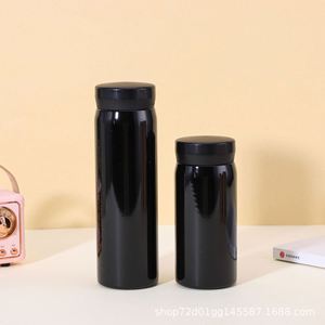 200ml 280ml Pocket Tumbler Double Wall <b>Vacuum</b> Insulated Stainless Steel Water Bottle Custom 3D Pattern - Product Image 4