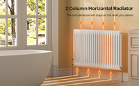 Radiateur de colonne en acier blanc de luxe 1010x600mm pour radiateur d'eau de chauffage central pour la maison