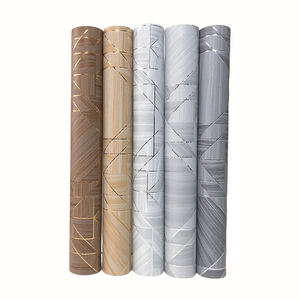 <span class=keywords><strong>2022</strong></span> Guangzhou 53cm décor de <span class=keywords><strong>chambre</strong></span> de luxe <span class=keywords><strong>papier</strong></span> <span class=keywords><strong>peint</strong></span> PVC Design feuille d'or pour la décoration de la maison - Product Image 1