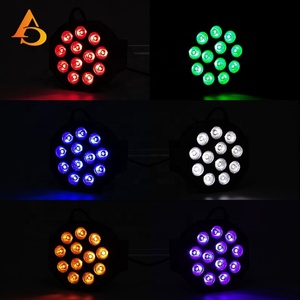 Oferta AICPOSE: 12 Luces LED Par Can RGBWA UV 6 en 1 para Escenario, Discoteca y Fiestas - Product Image 6