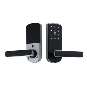 Wenxun Smart Door <b>Lock</b> A26-28 Silver Electronic Password Card <b>Lock</b> For Apartments Hotels Rental Properties - Product Image 3