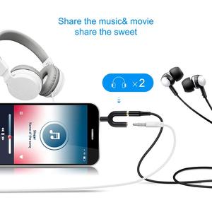 Bộ chuyển đổi AUX 3.5mm mạ vàng loại U bằng nhựa PVC cho máy tính, máy nghe nhạc MP3, điện thoại thông minh với thiết kế di động - Product Image 4