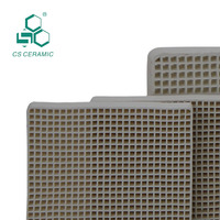 Pièces en céramique industrielles de filtre en céramique poreux de nid d'abeilles