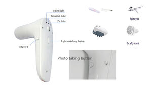 Máquina de Fisioterapia para el Tratamiento del Cuero Cabelludo, Máquina Inteligente de Detección del Cuero Cabelludo, Dispositivo Multifuncional para el Cuidado del Cabello - Product Image 5