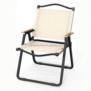 Moderno portatile pieghevole sedia a sdraio in legno da giardino all'aperto elegante tavolo Mobile - Product Image 2
