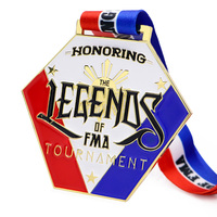 Duurzame 21K Gold Fun Run Medaille-Custom Finisher Prijs Voor Hardlopers School Sport Thema Feesten-Handgemaakte 3d Award