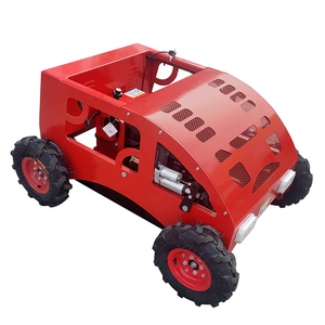 Tondeuse à gazon autotractée à 4 roues, <span class=keywords><strong>robot</strong></span> à essence pour pelouse et champ - Product Image 2