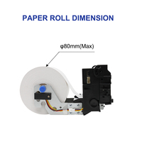 Cashino Impresora de Quiosco de autoservicio más barato Impresora de recibos de 58mm