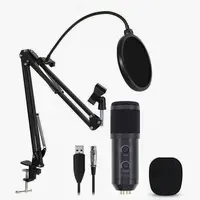 Высококачественный микрофон BM900 для студийной фотосъемки с регулировкой громкости и эхо