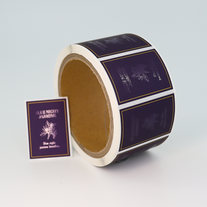 Etichetta adesiva rotonda personalizzata <span class=keywords><strong>per</strong></span> confezioni di candele e saponi <span class=keywords><strong>fatti</strong></span> <span class=keywords><strong>a</strong></span> <span class=keywords><strong>mano</strong></span>, finitura opaca. - Product Image 3