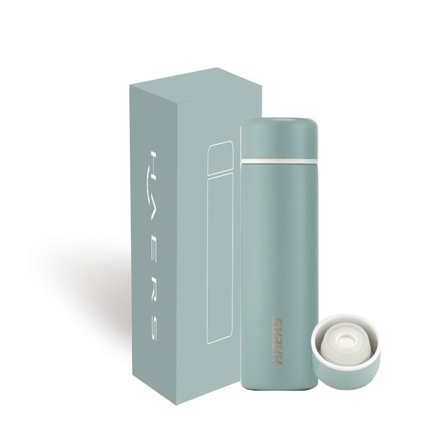 HAERS 150ml Mini Tumbler Water Bottle Stainless Steel Mini Pocket Tumbler Colored Skinny Flask Vacuum Thermos Small Size
