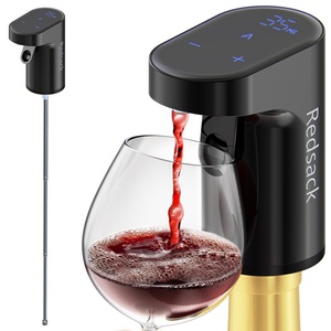 Wholesale Rechargeable 1200mah Whiskey Decanter Wine Aerator Automatic Electric Wine Dispenser for Home - Product Image 1