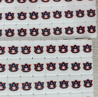 Jeu de Mahjong américain Auburn University, 160 tuiles, vente en gros, tuiles de Mahjong universitaires, Mahjong acrylique monocouche de qualité supérieure