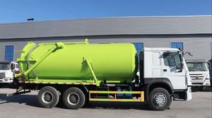 HOWO 375HP 6X4 temizlik ve vidanjör | Entegre yıkama-emme fonksiyonu + sağlam güç - Product Image 5