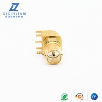 Connecteur plaqué or en alliage de zinc à prise femelle vidéo BNC haute définition SDI