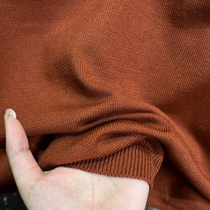 سترة هنري كولار طويلة الأكمام من الصوف المحبوك للرجال، بلون واحد، بأسلوب أنيق وعصري، مناسبة للعمل، بالجملة من المصنع. - Product Image 5