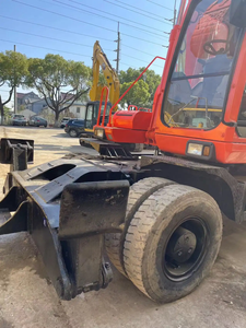 Excavadora Doosan usada de alta calidad, excavadora hidráulica de rueda de DH210W-7 Doosan en excelentes condiciones a la venta - Product Image 2