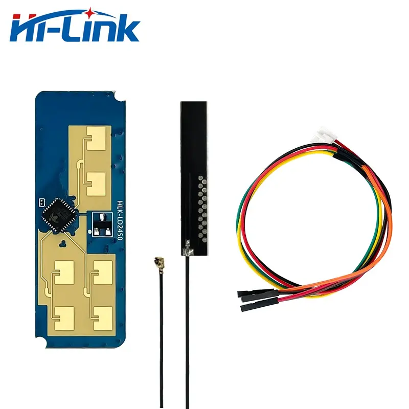 Hi-Link fabrika yeni küçük boyutu 5V 120mA HLK-LD2450 24G akıllı ev hareket hedef izleme Radar sensörü modülü kiti