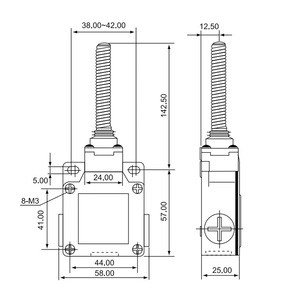 Telemecanique 限位开关/弹簧限位开关 CSA-081 TSA 081 XCK-M108 - Product Image 2