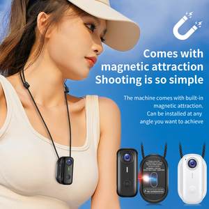 Камера D100 (20 МП, HD) с магнитным креплением, компактная, карманная, для кампуса, спорта, отслеживания домашних животных, с аккумулятором на 200 минут - Product Image 2