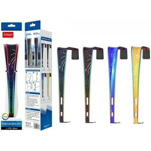แถบไฟ LED RGB สุดเท่สำหรับ PS5ทุกรุ่นกันฝุ่นกันรอยขีดข่วนเอฟเฟกต์แสง9ชิ้นฝาครอบกันฮีทซิงค์สำหรับสัตว์เลี้ยงผม - Product Image 6